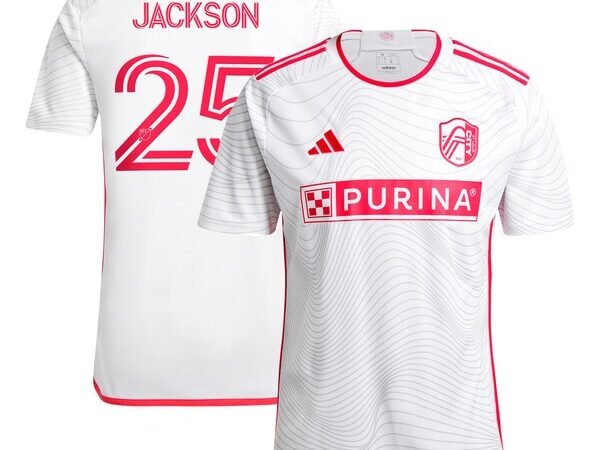 Aziel Jackson St. Louis City SC adidas 2024 The Confluence Kit Replica Player Jersey - White