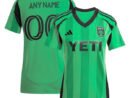 Austin FC adidas Youth 2025 The Heartbeat Kit Replica Custom Jersey - Green