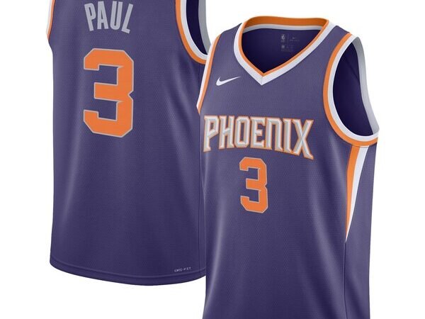 Chris Paul Phoenix Suns Nike Youth Swingman Jersey - Icon Edition - Purple/White