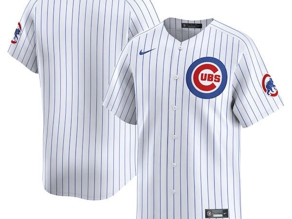 Chicago Cubs Nike Home Limited Jersey - White