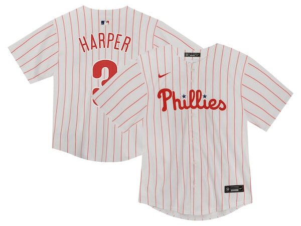 Bryce Harper Philadelphia Phillies Nike Toddler Game Jersey - White