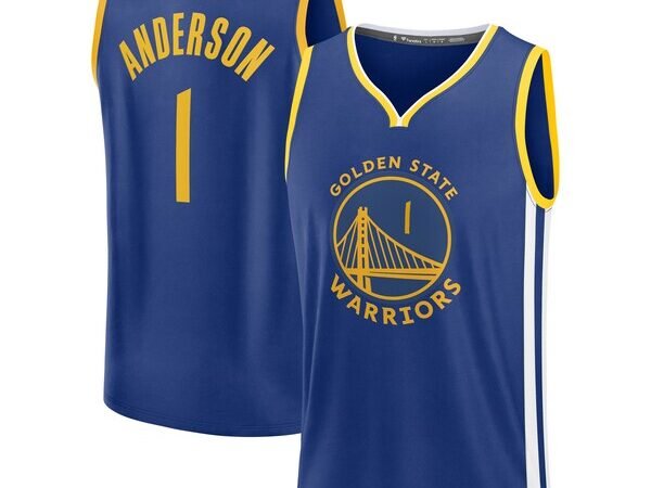Kyle Anderson Golden State Warriors  Fast Break Replica Player Jersey - Icon Edition - Royal