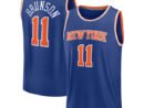 Jalen Brunson New York Knicks  Fast Break Replica Player Jersey - Icon Edition - Blue