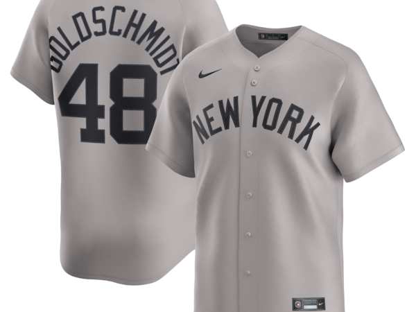 Paul Goldschmidt New York Yankees Nike Road Limited Player Jersey - Gray/White