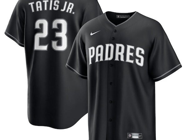 Fernando Tatis Jr. San Diego Padres Nike Lights Out Replica Player Jersey - Black