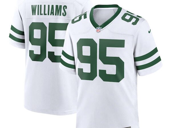 Quinnen Williams New York Jets Nike Legacy Player Game Jersey - White