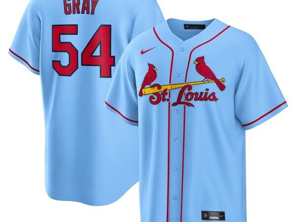 Sonny Gray St. Louis Cardinals Nike Alternate Replica Jersey - Light Blue/Red/White