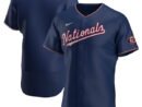 Washington Nationals Nike Alternate Authentic Team Jersey - Navy