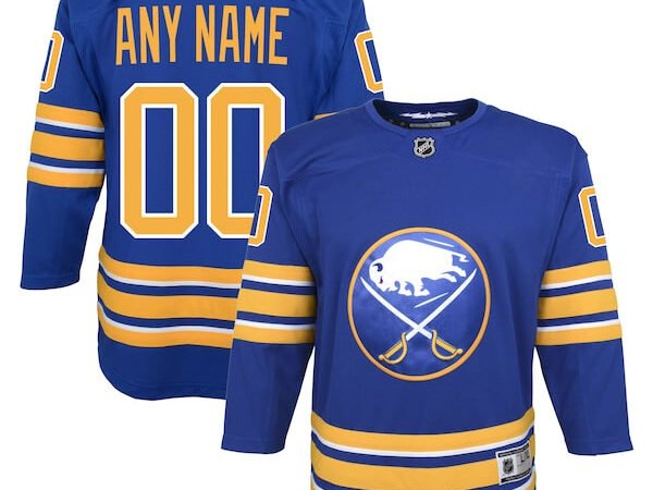 Buffalo Sabres Youth Home Custom Premier Jersey - Royal