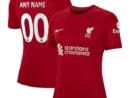 Liverpool Nike Women's 2022/23 Home Replica Custom Jersey - Red