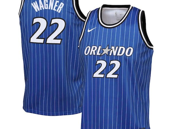 Franz Wagner Orlando Magic Nike Youth Icon Edition Swingman Jersey - Blue