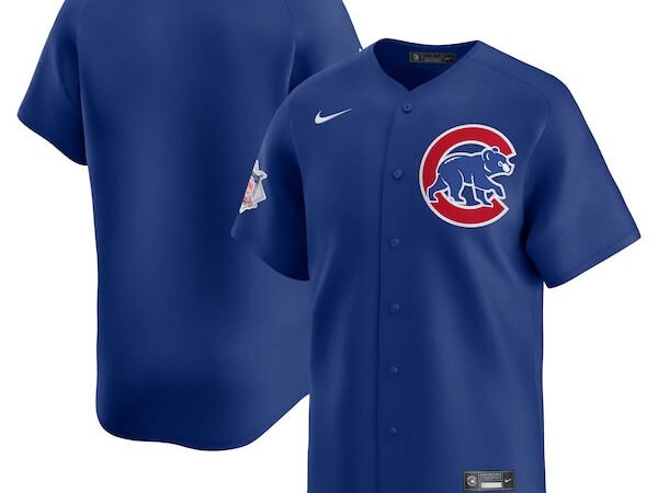 Chicago Cubs Nike Alternate Limited Jersey – Royal