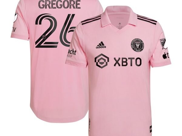 Gregore Inter Miami CF adidas 2022 The Heart Beat Kit Authentic Player Jersey - Pink