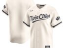 Minnesota Twins Nike Alternate Limited Jersey - Cream