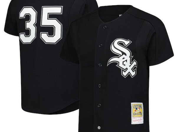 Frank Thomas Chicago White Sox  Authentic Batting Practice Jersey - Black