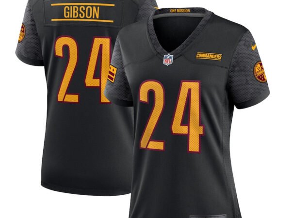 Antonio Gibson Washington Commanders Nike Women's Alternate Game Jersey - Black