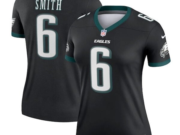 DeVonta Smith Philadelphia Eagles Nike Women's Legend Jersey - Black
