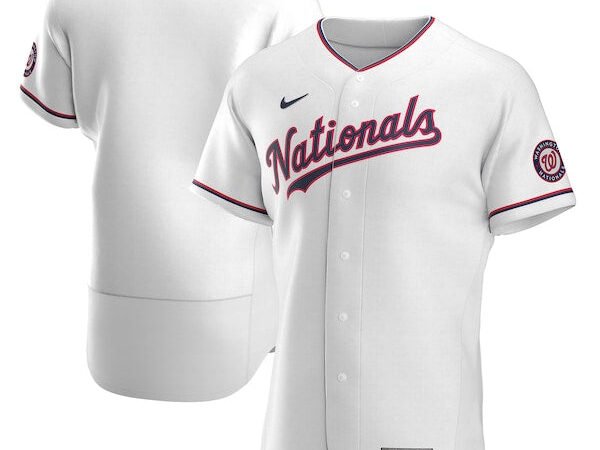 Washington Nationals Nike Alternate Authentic Team Jersey - White