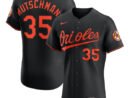 Adley Rutschman Baltimore Orioles Nike Alternate Elite Jersey - Black/White/Orange