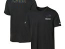 Detroit Lions Nike Youth 2025 NFL Crucial Catch Tri-Blend Dri-FIT T-Shirt - Black