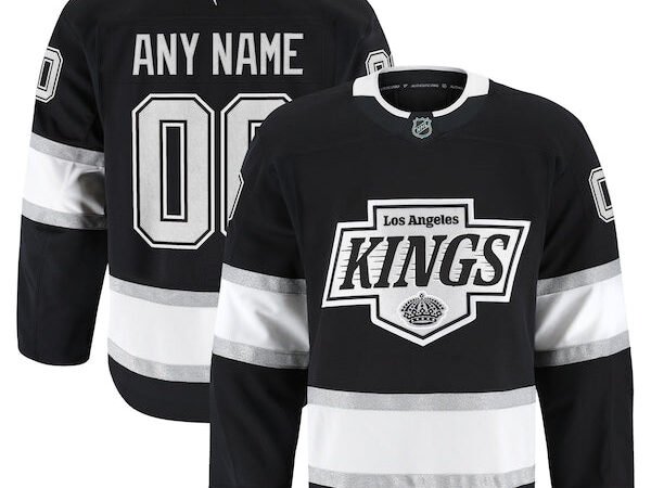 Los Angeles Kings  Home Authentic Pro Custom Jersey - Black