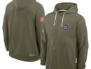 Dallas Cowboys Nike 2025 Salute to Service Sideline Standard Issue Dri-FIT Hoodie - Olive