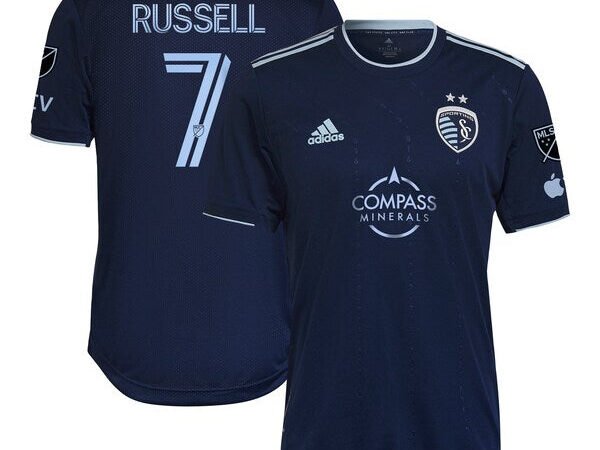 Johnny Russell Sporting Kansas City adidas 2024 State Line 3.0 Authentic Player Jersey - Blue