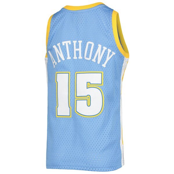 Carmelo Anthony Denver Nuggets Youth 2003-04 Hardwood Classics Swingman Jersey - Powder Blue