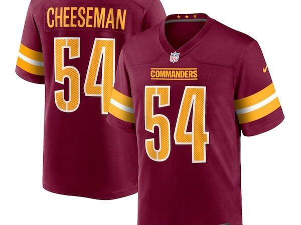 Camaron Cheeseman Washington Commanders Nike  Game Jersey -  Burgundy