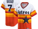 Craig Biggio Houston Astros Nike Throwback Cooperstown Collection Limited Player Jersey - White