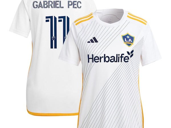 Gabriel Pec LA Galaxy adidas Women's 2024 Angelino Kit Replica Player Jersey - White