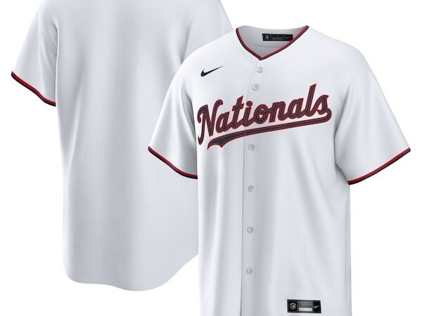 Washington Nationals Nike Home Replica Jersey - White/Navy