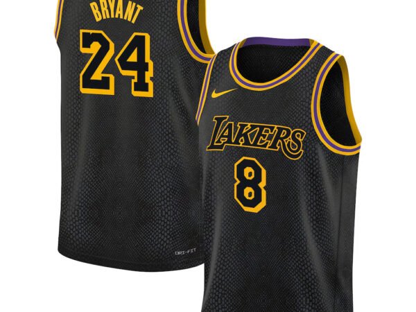 Kobe Bryant Los Angeles Lakers Nike Swingman Jersey - City Edition - Black