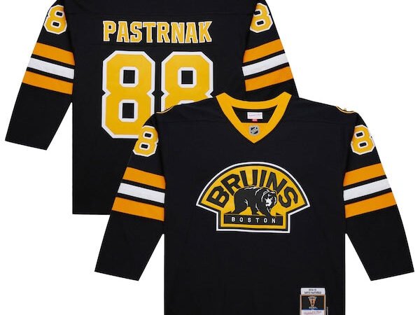 David Pastrnak Boston Bruins 2014-15 Power Play Jersey - Black