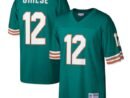 Bob Griese Miami Dolphins  Legacy Replica Jersey - Aqua