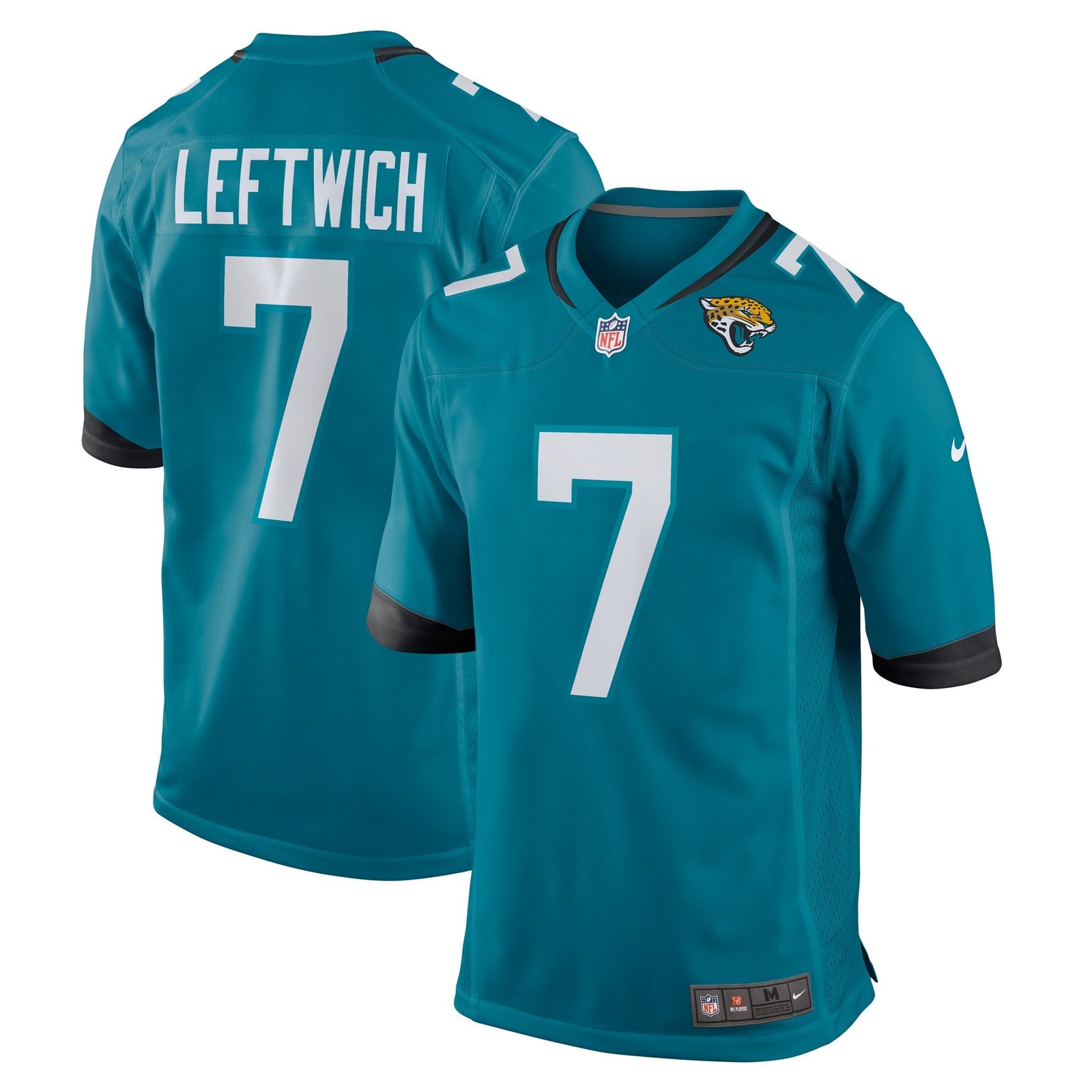 Byron Leftwich Jacksonville Jaguars Nike Retired Player Game Jersey - White/Teal