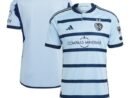 Sporting Kansas City adidas 2024 Hoops 4.0 Authentic Jersey - Light Blue