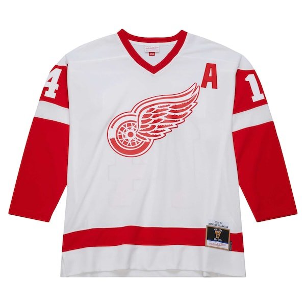 Brendan Shanahan Detroit Red Wings 2001/02 Alternate Captain Blue Line Player Jersey - White