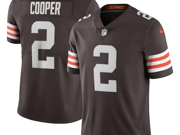 Amari Cooper Cleveland Browns Nike Men's Vapor Limited Jersey - Brown