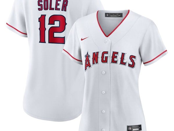 Jorge Soler Los Angeles Angels Nike Women's Home Replica Jersey - White