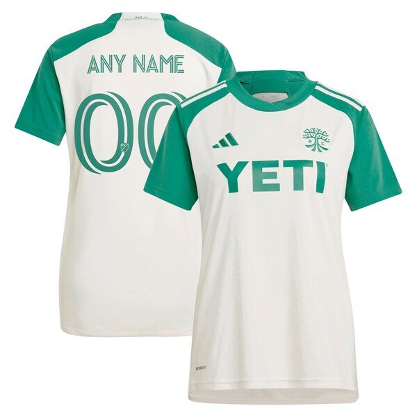 Austin FC adidas Women's 2024 The Armadillo Kit Replica Custom Jersey – Tan