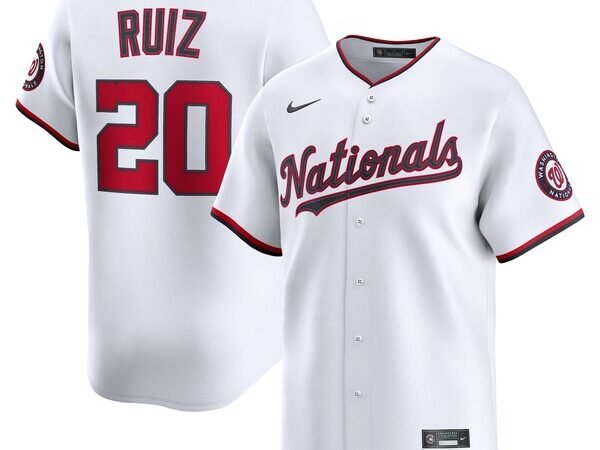 Keibert Ruiz Washington Nationals Nike Alternate Limited Player Jersey - White