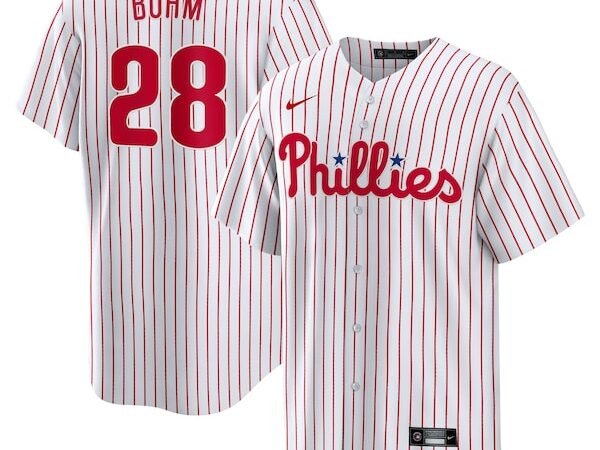 Alec Bohm Philadelphia Phillies Nike  Youth Home Replica Jersey - White