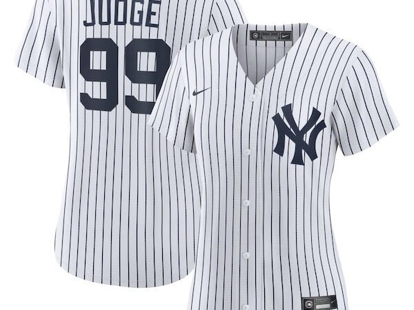 Aaron Judge New York Yankees Nike Women's Home Replica Player Jersey - White/Navy