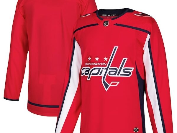 Washington Capitals adidas Home Authentic Blank Jersey - Red