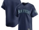 Seattle Mariners Nike Road Limited Jersey – Navy