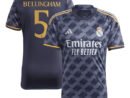 Jude Bellingham Los Merengues Youth adidas 2023/24 Away Replica Player Jersey - Navy/White