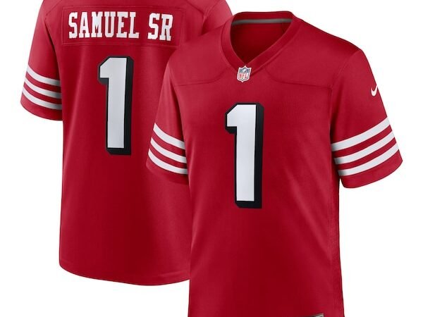 Deebo Samuel Sr San Francisco 49ers Nike Alternate Game Jersey - Scarlet