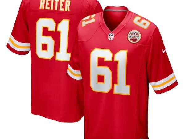 Austin Reiter Kansas City Chiefs Nike Game Player Jersey - Red