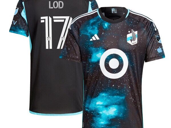 Robin Lod Minnesota United FC adidas 2024 Starry Night Authentic Player Jersey - Black